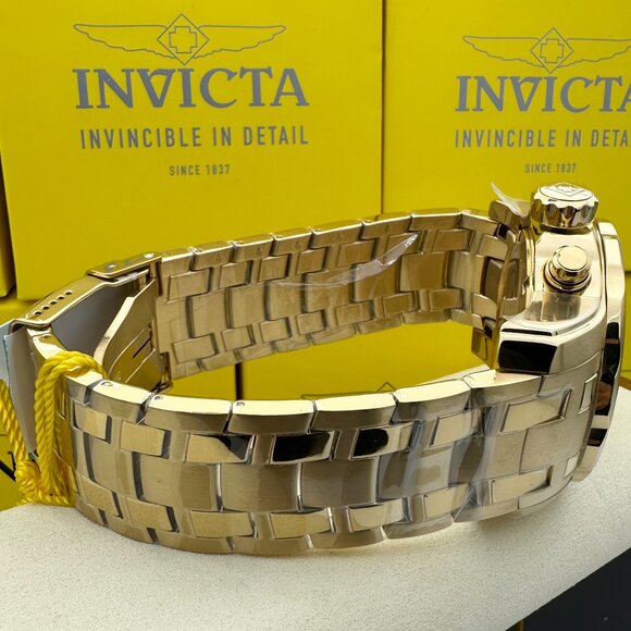 NEW Invicta Men's Pro Diver Scuba Chronograph Stainless Steel Black Dial Watch!! - Picture 8 of 9